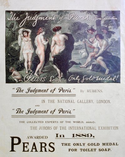 梨ソープ広告、1897 作： Unbekannt