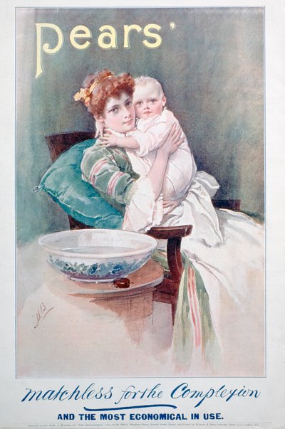 梨ソープ広告、1900 作： Unbekannt