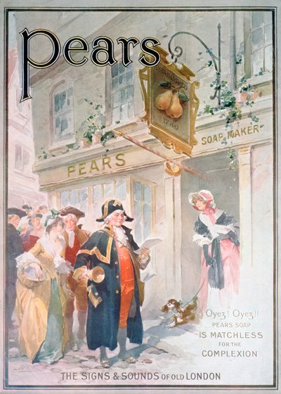 梨ソープ広告、1916 作： Unbekannt