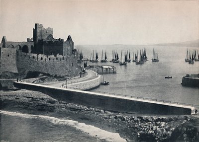 ピール-古い城と港、1895 作： Unbekannt