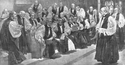 1894年、1901年に貴族院でスピリチュアルピア。 作： Unbekannt