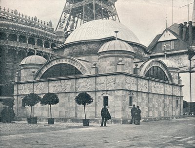 半島と東洋のパビリオンリバーフロント、c1900 作： Unbekannt