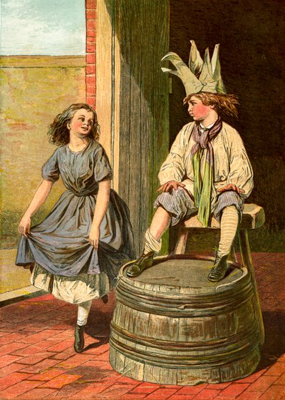 ペニー・ロイヤルとコロンバイン、1866-1895 作： Unbekannt