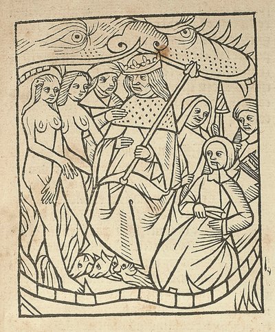 パーシヴァル、クレティアン・ド・トロワによる聖杯の物語、1523年。 作： Unbekannt