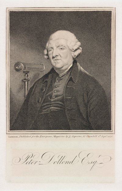 ピーター・ドロッド、イギリスの眼鏡職人、1800年頃 作： Unbekannt