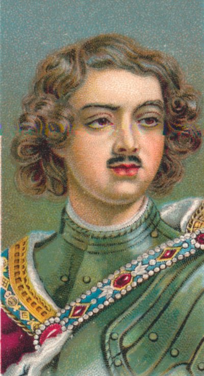 ピーター1世、大帝1672-1725、ロシア皇帝、1924年 作： Unbekannt