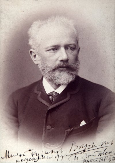 ピーターチャイコフスキー、ロシアの作曲家、1888年 作： Unbekannt