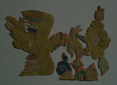 フェニックスと木の牡丹、14世紀。 作： Unbekannt
