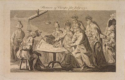 1772年7月のヨーロッパの画像 作： Unbekannt