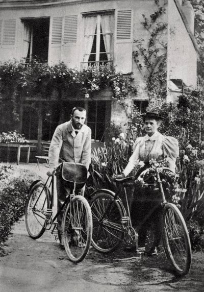 ピエールとマリーキュリー、フランスの物理学者、1906年 作： Unbekannt
