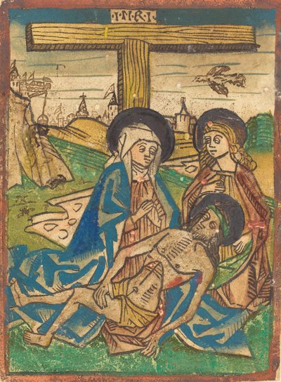 聖ヨハネとのピエタ、c。 14751485。 作： Unbekannt