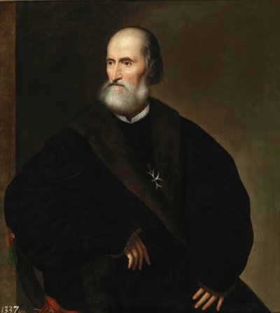 ピエトロ・ベンボ、ホスピタリテア騎士団長（1537年頃）。 作： Unbekannt