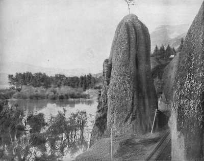 ヘラクレスの柱、コロンビア川、c1897。 作： Unbekannt
