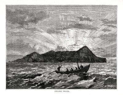 太平洋、ピトケアン島、1877 作： Unbekannt