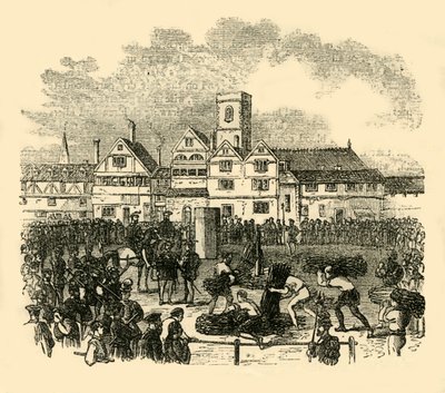 実行場所、オールドスミスフィールド、c1872。 作： Unbekannt