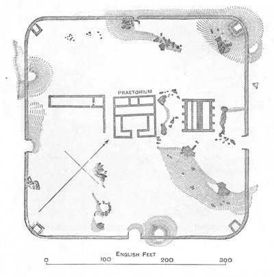 カンバーランドのハードノットフォートの計画、1902 作： Unbekannt