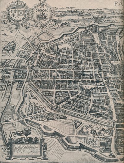 パリの計画、c1630 1915 作： Unbekannt