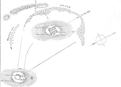 アブクルーの戦いの計画、1885年1月19日、c1885 作： Unbekannt