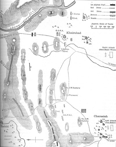 チャラシアの戦いの計画、1979年10月6日、c1880 作： Unbekannt