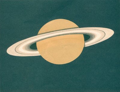 惑星-図2。土星、c1902 作： Unbekannt