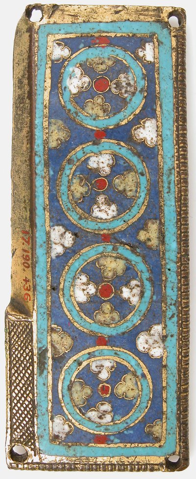 Reliquary Shrine のプラーク、ドイツ語または南ネーデルランド語、ca. 1175-1200。 作： Unbekannt
