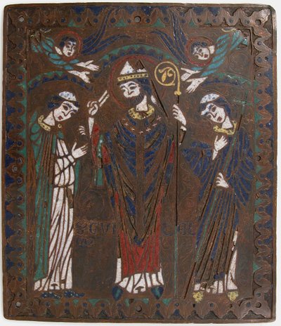 ブールジュの聖ウィリアムのプラーク、フランス語、約。 1218-25。 作： Unbekannt