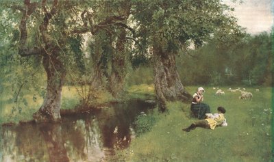 詩人と農民、c1902。 作： Unbekannt