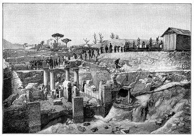 ポンペイ、イタリア、1900 作： Unbekannt