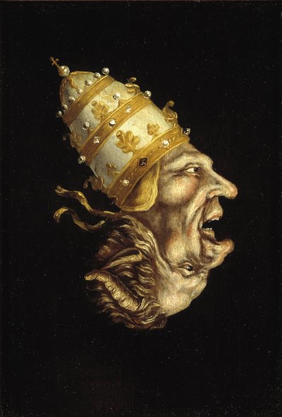 教皇悪魔 作： Unbekannt