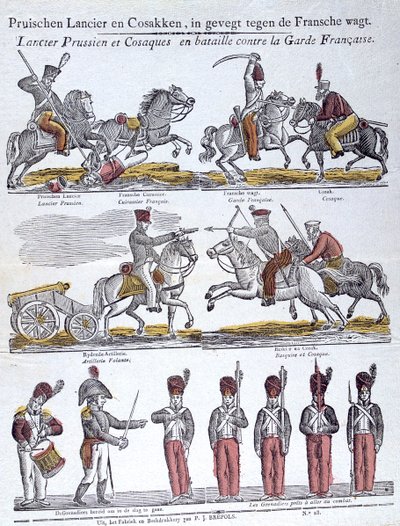 19世紀のナポレオン戦争の人気のある画像 作： Unbekannt
