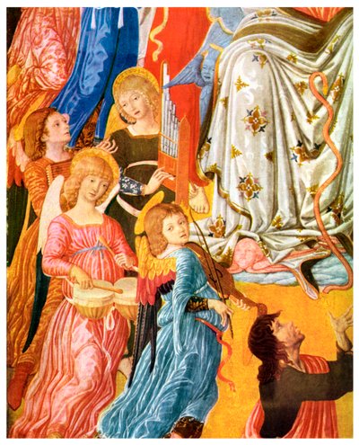 代表的なオルガンとケトルドラム、c1474 1956 作： Unbekannt