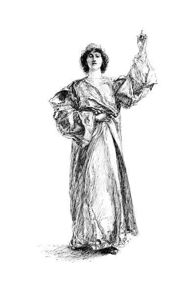 ポーシャ、1895年1899 作： Unbekannt