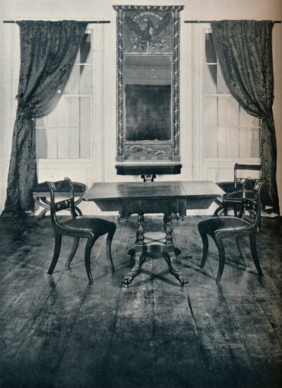 1820年、1930年頃に建てられたニューヨーク州アービントンの家の応接室の一部 作： Unbekannt