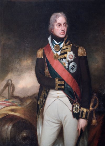 ネルソン提督の肖像、c1806 作： Unbekannt