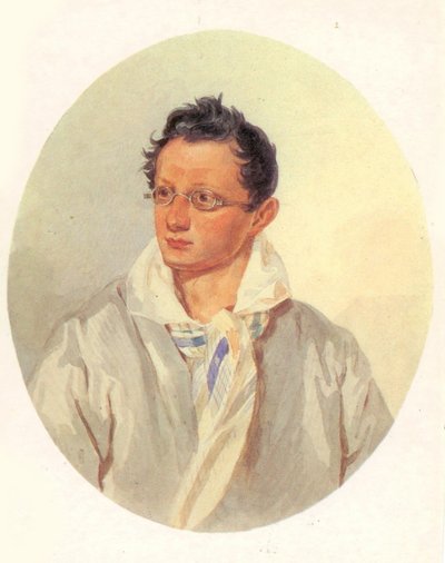 アレクサンドル・ニコラエヴィッチ・ラエフスキー1795-1868、1820年代の肖像 作： Unbekannt