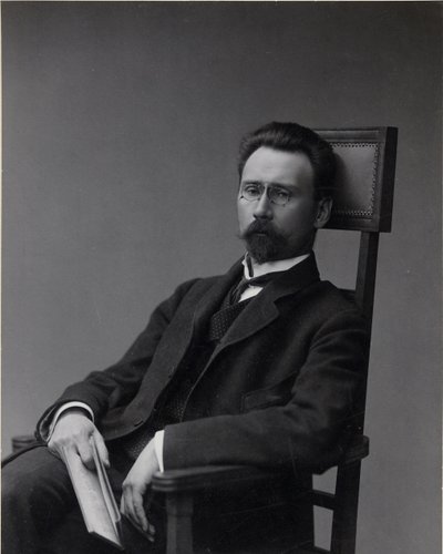 アレクセイ・アレクサンドロヴィッチ・バフルシンの肖像1865-1929、1900年代 作： Unbekannt