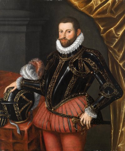 オーストリアのアーネスト大公の肖像 1553 ～ 1595 年、16 世紀後半 作： Unbekannt