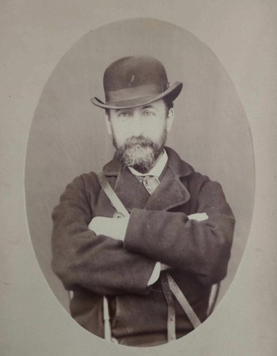 カミーユ・サン＝サーンスの肖像 1835-1921, 1870. 作： Unbekannt