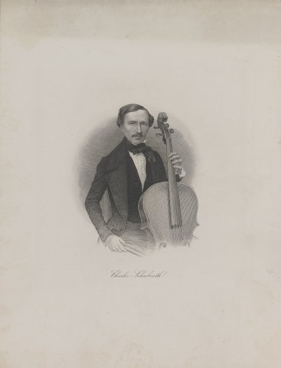 カールエデュアルドシューベルト1811-1863の肖像c。 1850 作： Unbekannt