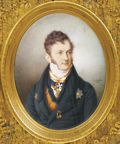 ルートヴィヒ・レブゼルターン伯爵の肖像1774-1854、1822 作： Unbekannt