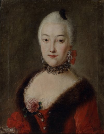 エカテリーナ伯爵夫人の肖像ロバノヴァ-ロストフスカヤ1735-1802、18世紀 作： Unbekannt