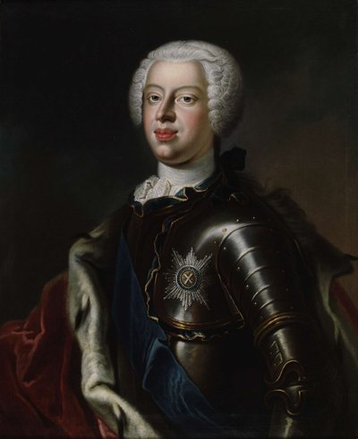 ブランズウィック1714-1774のデュークアンソニーウルリッヒの肖像c。 1740 作： Unbekannt