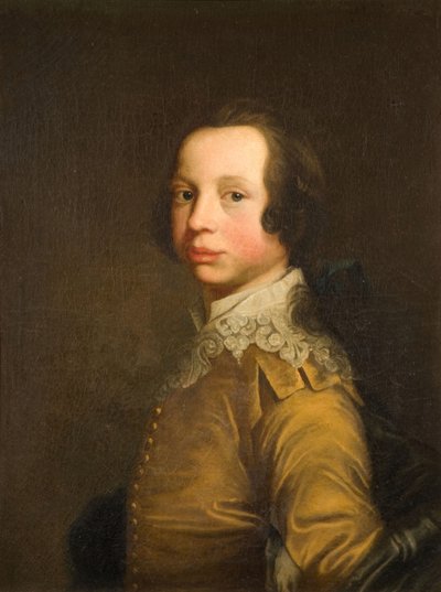 騎士としてのエドワード・ジェッソンの肖像、1750～1800年。 作： Unbekannt