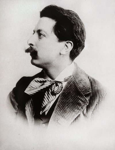 エンリケ・グラナドス（1867-1916）の肖像。写真 作： Unbekannt