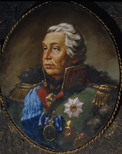 フィールド元帥の王子ミハイル・クトゥーゾフの肖像1745-1813 作： Unbekannt