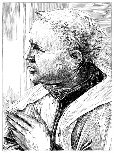 フラリッポリッピの肖像、フィレンツェのルネサンスの画家、15世紀1882 作： Unbekannt
