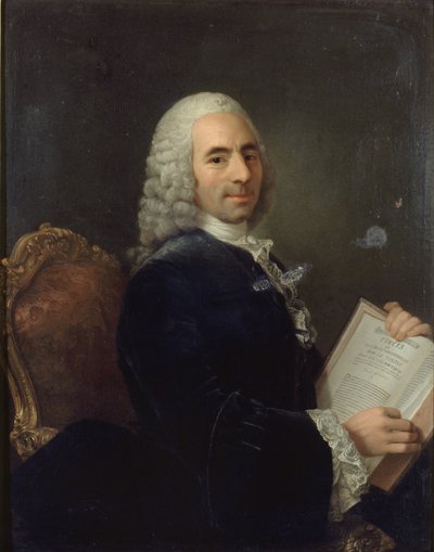 フランソワ・ケスネ1694-1774の肖像、1743年。 作： Unbekannt