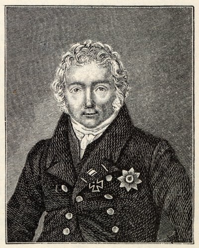 フリードリヒ・フォン・モッツの肖像 1775年～1830年 作： Unbekannt