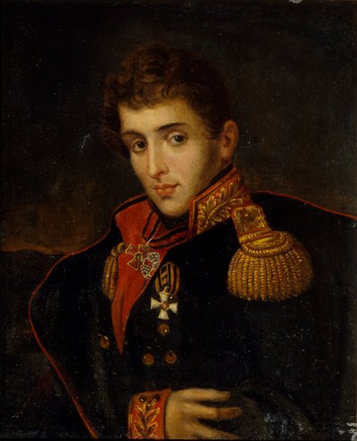 アレクサンドル・トゥチコフ将軍の肖像1729-1793、1820年代 作： Unbekannt