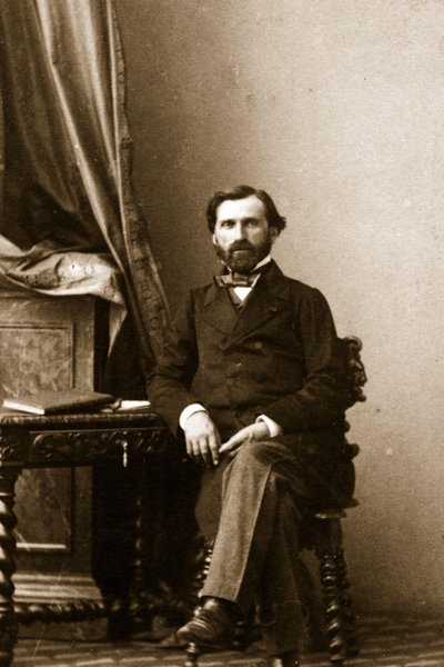 ジュゼッペ ヴェルディの肖像 1814 ～ 1901 年。 作： Unbekannt